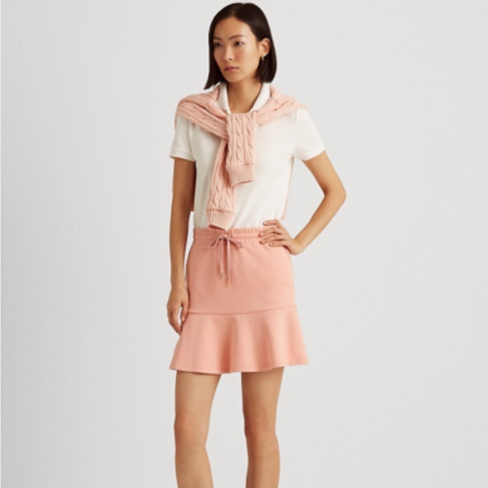 LAUREN RALPH LAUREN Peach Mini Skirt size medium